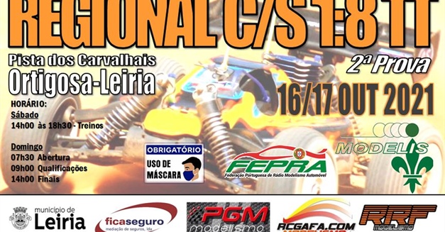 2ª Prova Campeonato Regional Centro/Sul 1/8 TT